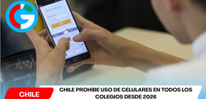 Chile prohíbe uso de celulares en todos los colegios desde 2026