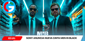 Sony anuncia nueva cinta Hombres de Negro