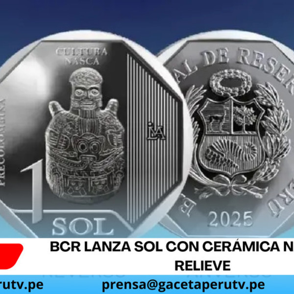 BCR lanza sol con cerámica Nasca en relieve