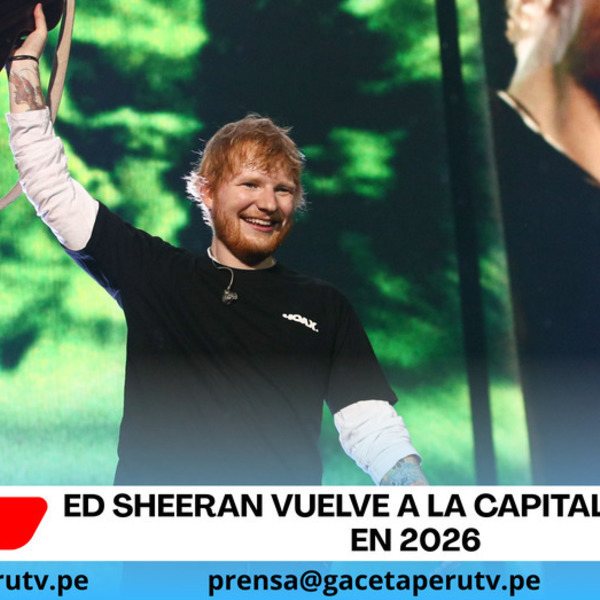 Ed Sheeran vuelve a la capital peruana en 2026