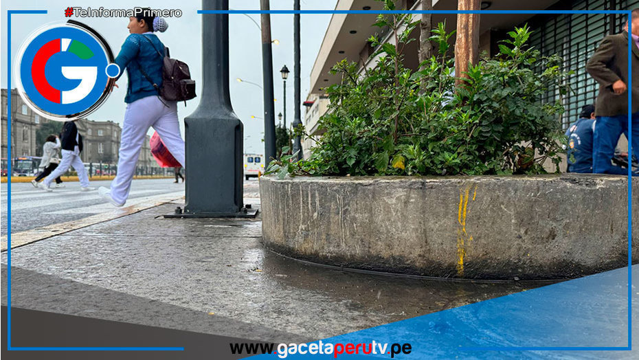 Llovizna persistente en Lima alerta por posibles inundaciones