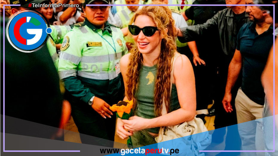 Shakira es internada por gastritis antes de show en Lima