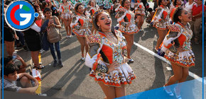 Gran pasacalle honra la Virgen de la Candelaria en Lima