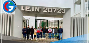 Entregan nuevo colegio al centro poblado Quispe en provincia de Yauyos 