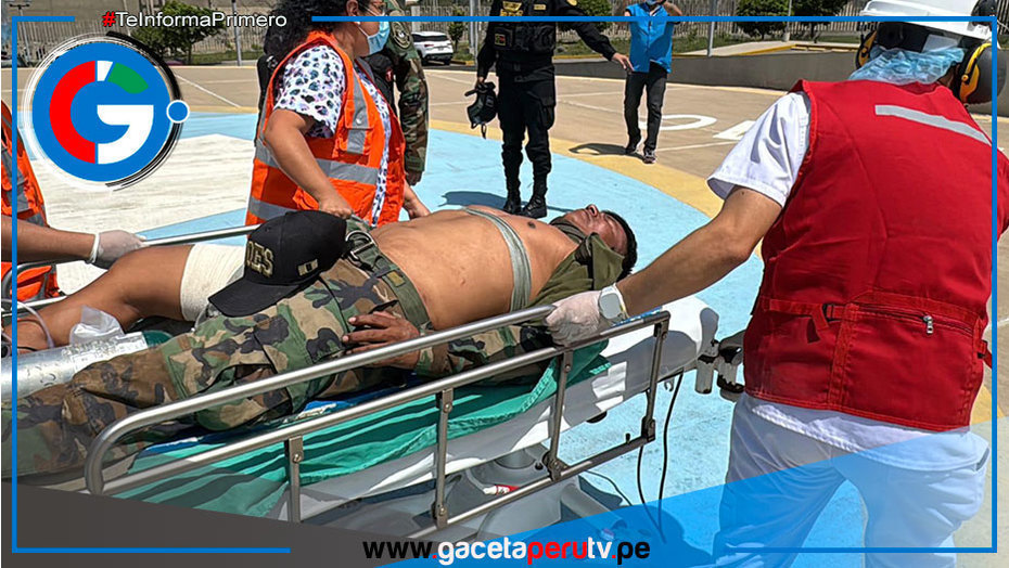 Dos policías heridos en choque con mineros ilegales en la Libertad