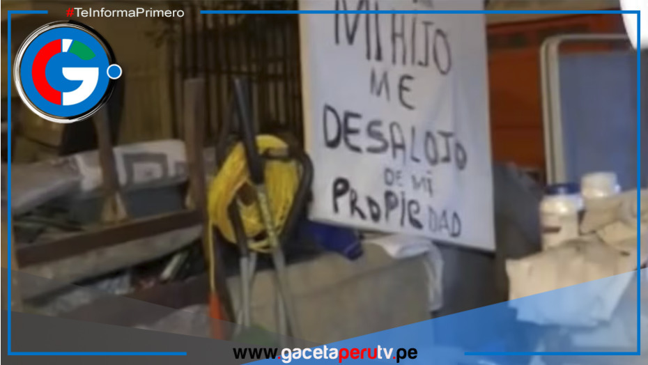 Jesús María: Anciana que fue desalojada de su casa firmó un acuerdo con su hijo y regresará a su hogar