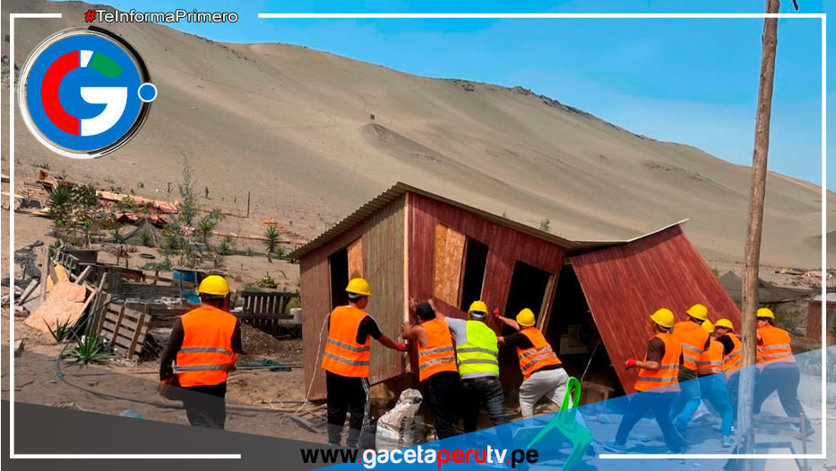 Recuperan terrenos estatales invadidos en el balneario de Santa Rosa