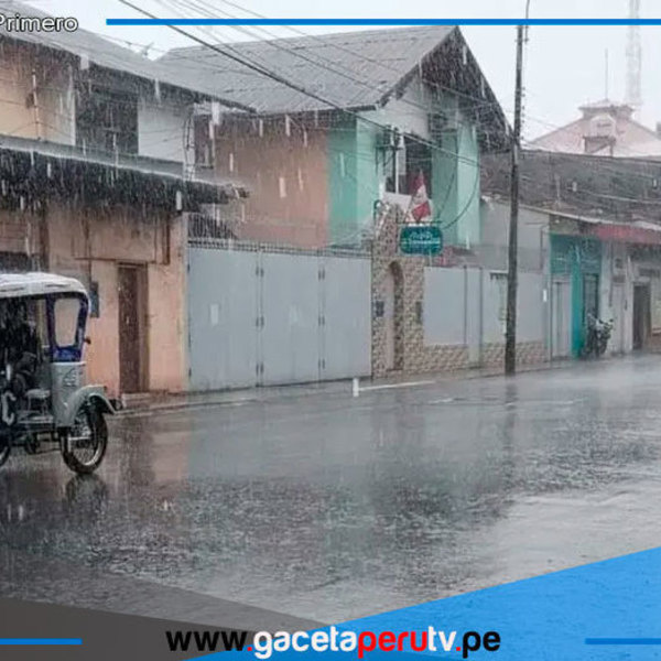 Senamhi prevé lluvias en Lima y 14 regiones