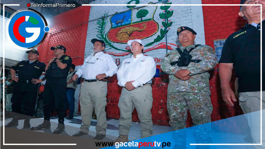 Realizan megaoperativo en penales de Lima y Callao