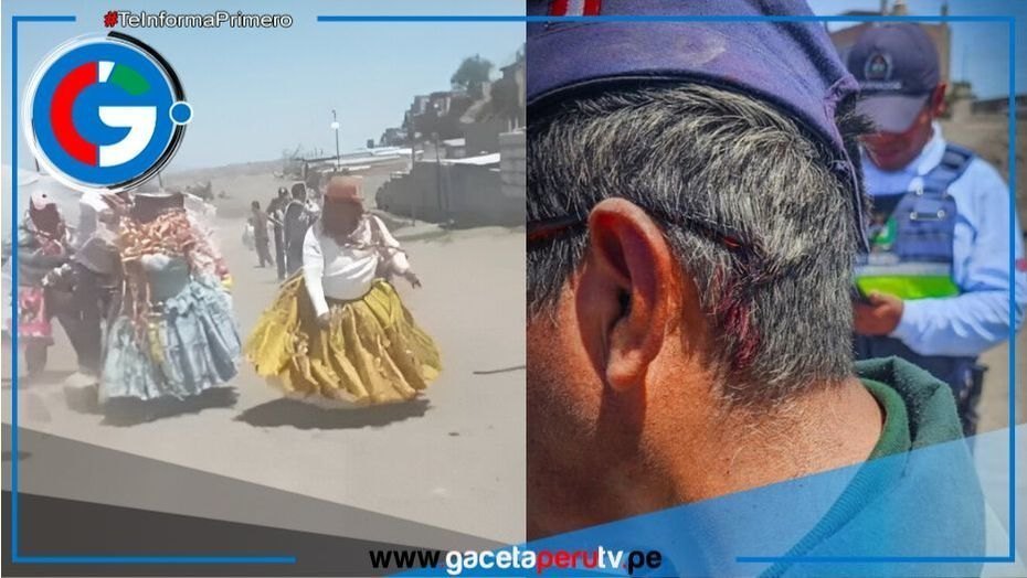 Fiscalizadores atacados con piedras en yunzada en Cerro Colorado, Arequipa
