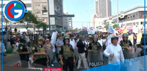 Mesa Redonda marcha contra ordenanza de Lima