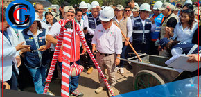 Colocan primera piedra para hospital en Collique - Comas