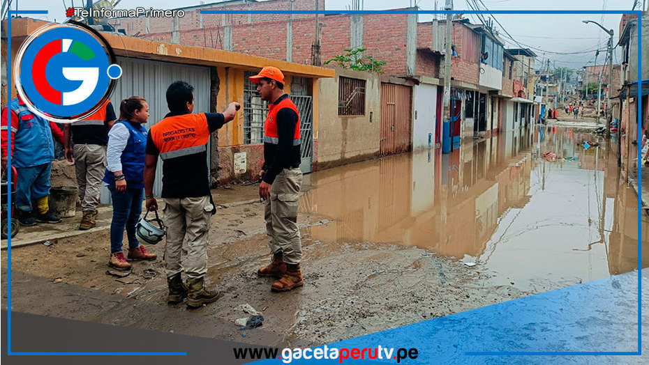 Lluvia intensa activa quebradas y paraliza Trujillo
