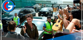 Shawn Mendes emocionado con recibimiento de fans