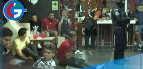 Policía incauta  armas y drogas en discoteca de SJM