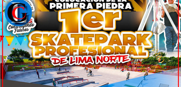 Alcalde Ulises Villegas inicia construcción de Parque Las Gardenias Comas