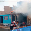 Serenos y bomberos apagan incendio en Comas