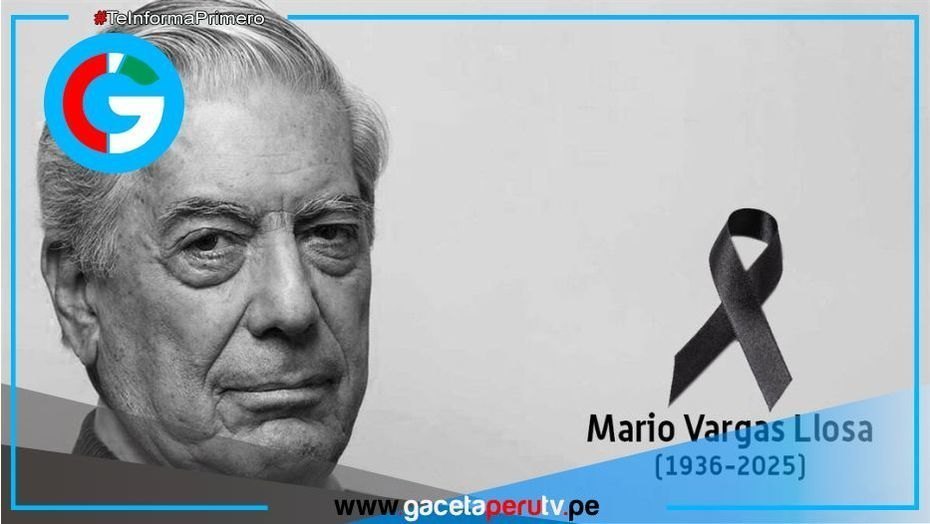 Adiós a Mario Vargas Llosa, ícono de la literatura hispanoamericana