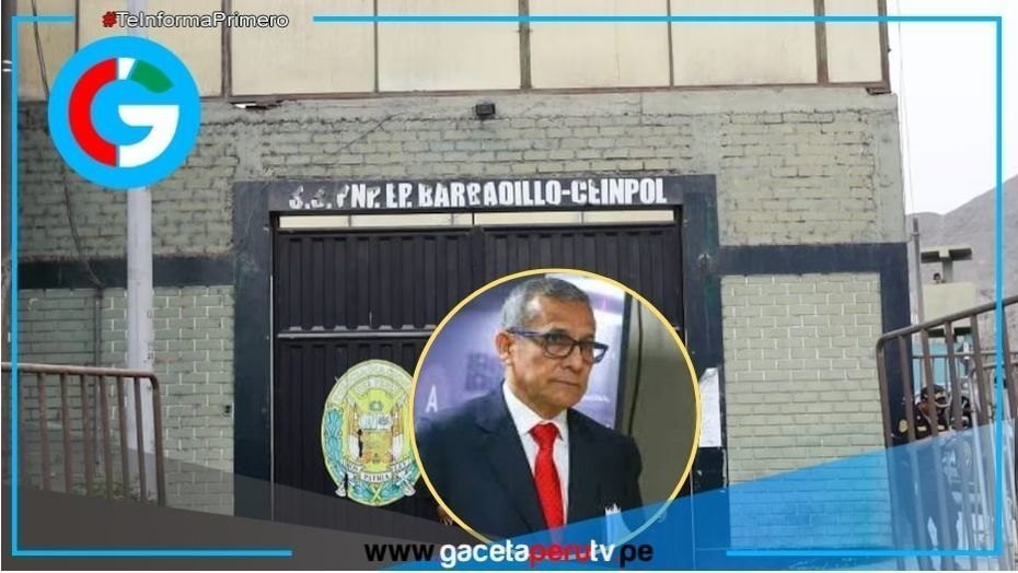 Ollanta Humala es internado en el Penal de Barbadillo tras sentencia.