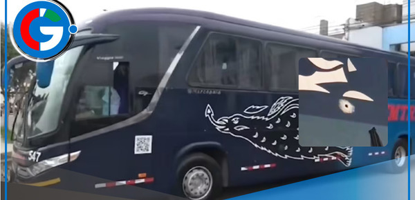 Mas de 10 balazos atentaron contra la vida de pasajeros en bus 