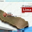 Sismo de magnitud 3.5 sacudió Lima durante la madrugada.