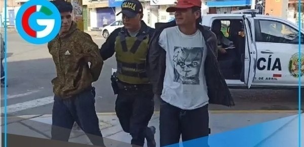 Áncash: capturan a dos sujetos por ataque con explosivos caseros.