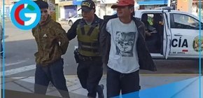 Áncash: capturan a dos sujetos por ataque con explosivos caseros.