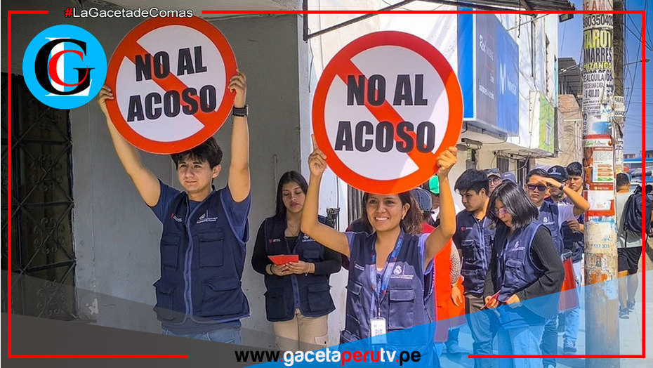 Comas lanza campaña contra el acoso callejero