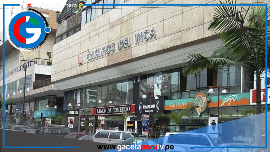 Surco: clausuran temporalmente el centro comercial Caminos del Inca por riesgos en su infraestructura