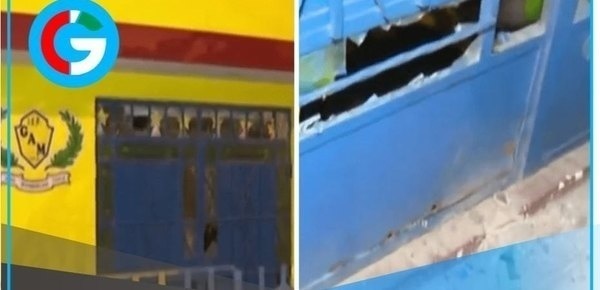  Extorsionadores lanzan artefacto explosivo a colegio en San Juan de Lurigancho, previas clases presenciales. 