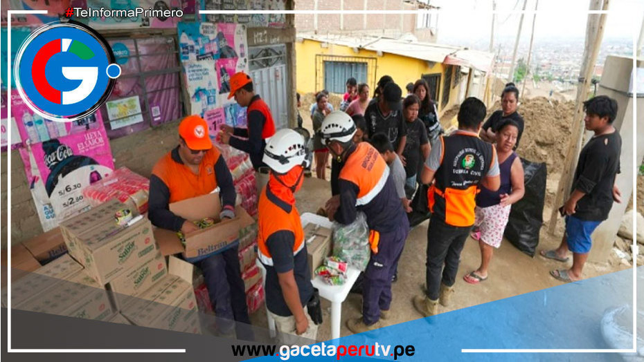 Número de damnificados por las lluvias intensas suman más de 110 mil