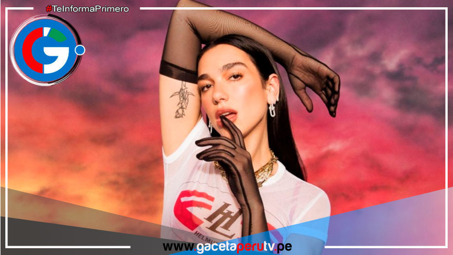 Dua Lipa llega a Perú este 28 de noviembre