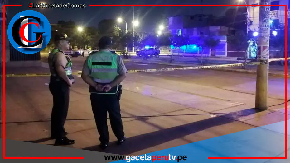 Ataque a combi deja muerto y heridos en Comas