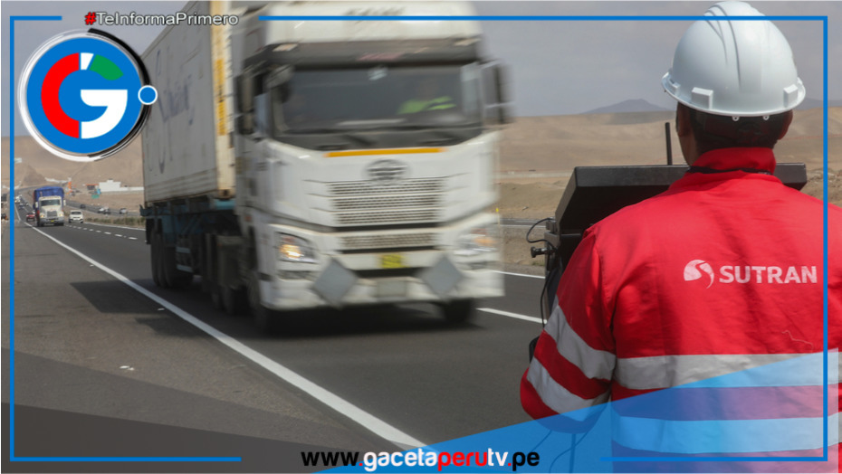 SUTRAN: Control de velocidad en Panamericana Norte - Lambayeque todo abril