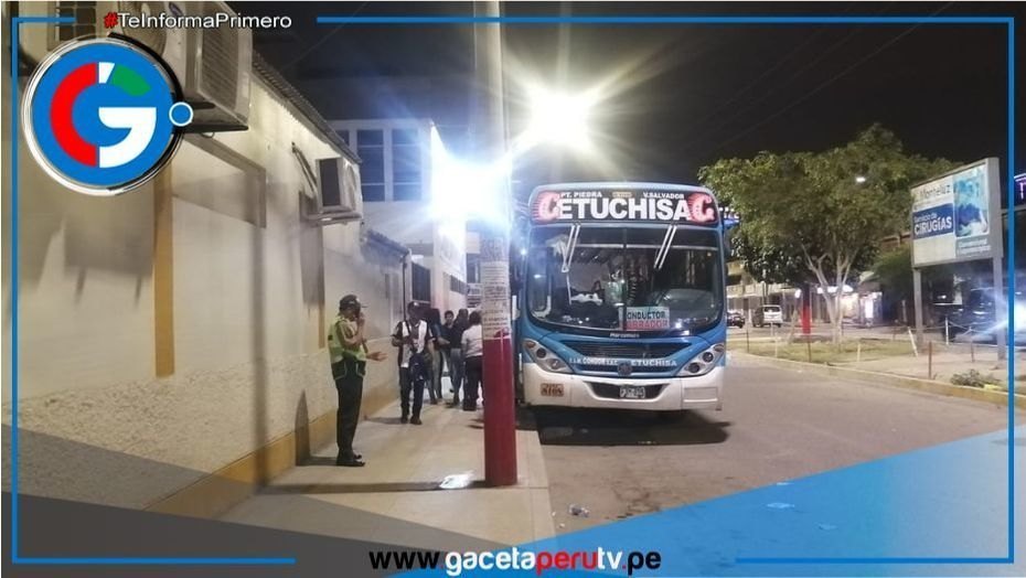 Sicarios asesinan a chofer de bus El Chino en Los Olivos.