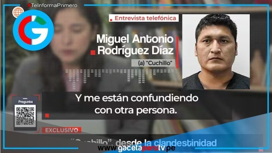 “No soy culpable”: Alias ‘Cuchillo’ niega masacre en Pataz y afirma que lo quieren incriminar