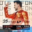 Luis Fonsi cantará en Lima sus éxitos de toda su carrera 