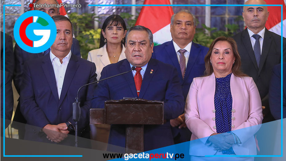 Renuncia Gustavo Adrianzén a Presidencia del Consejo de Ministros