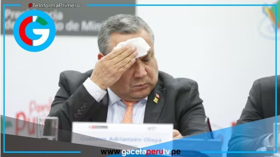 Congreso decidirá futuro político de Gustavo Adrianzén este miércoles decisivo