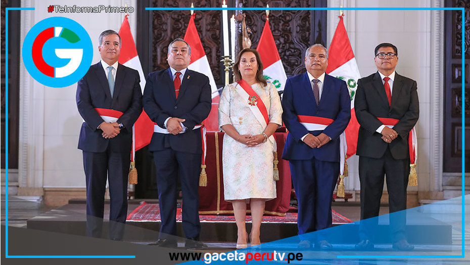 Presidenta Boluarte juramenta a tres nuevos ministros de Estado