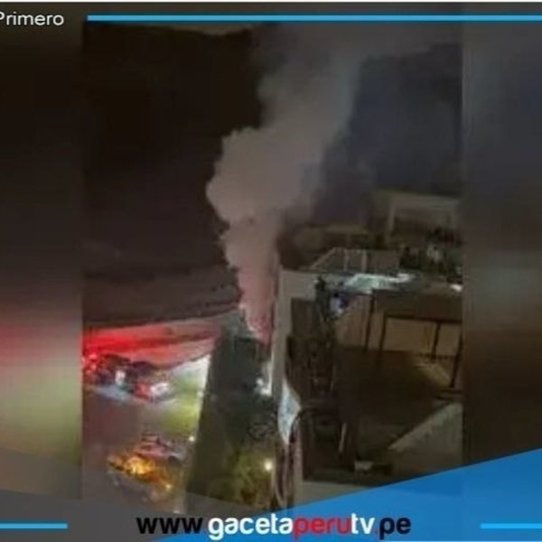 Incendio en edificio de Surco moviliza múltiples unidades de emergencia 