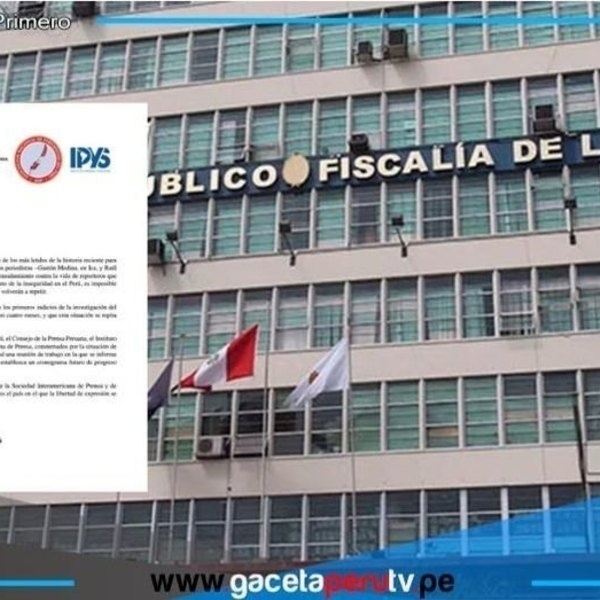 Gremios periodísticos solicitan reunión urgente con fiscal de la Nación por asesinatos a periodistas 