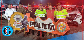 Alcalde de Comas entrega 20 camionetas inteligentes para reforzar la seguridad