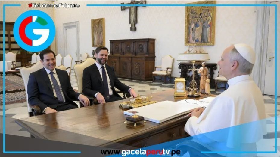 Papa León XIV y Vance promueven solución dialogada en zonas críticas