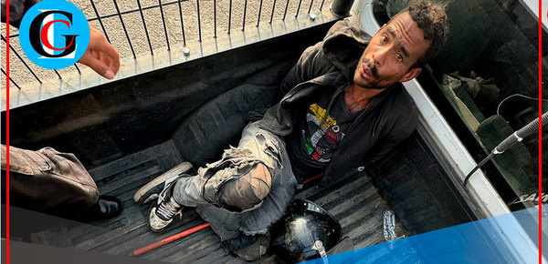 Serenos GIR detienen a sujeto armado con sierra en Comas