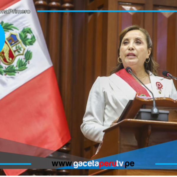 Boluarte pide autorización al Congreso para viajar a toma de mando de Daniel Noboa en Ecuador