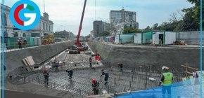 Avance del 70 % en Estación Central del Metro de Lima