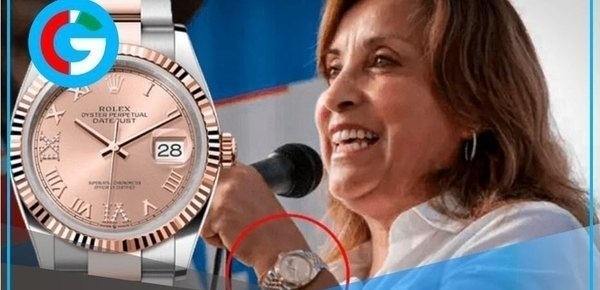 Congreso archiva acusación contra Boluarte por escándalo de relojes lujosos 