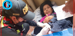 Serenos de Comas salvan a madre y bebé en parto