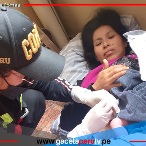 Serenos de Comas salvan a madre y bebé en parto